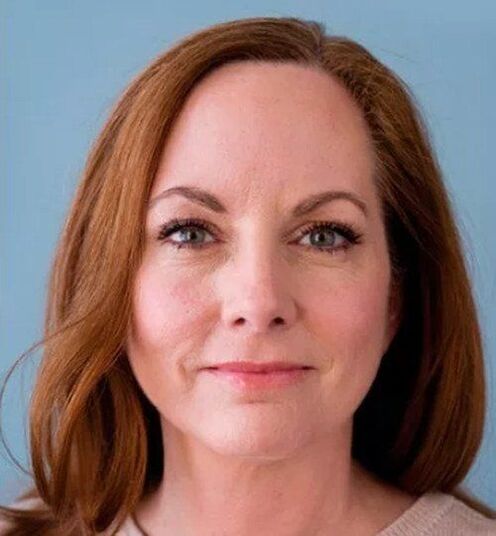 Dopo aver usato la crema Eudalie, il viso di Joanna viene trasformato