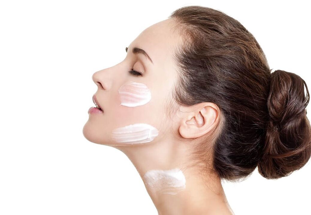 Zone di applicazione crema Eudalie