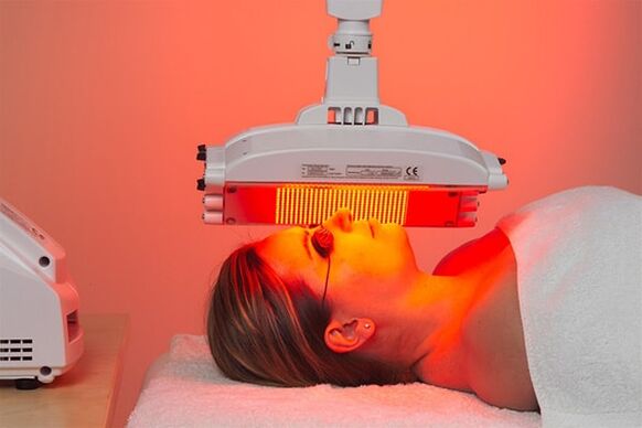 Metodo hardware di terapia della luce per prevenire i primi segni dell'invecchiamento